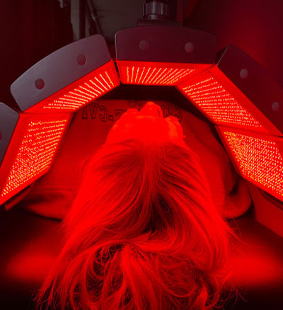 Poly Red Light in Club Sun Kalispell